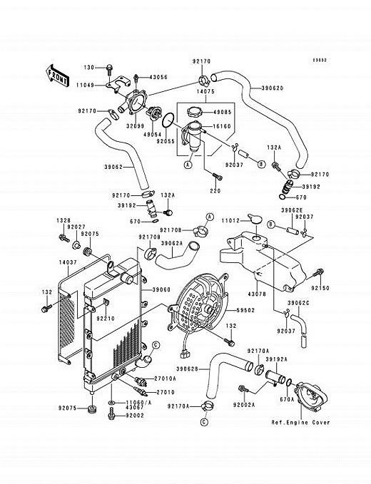 Kawasaki Vulcan 1500 Parts Diagram